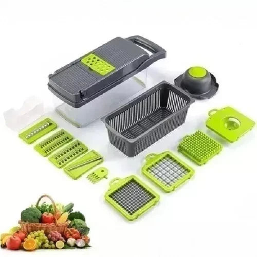 Cortador de Verduras Todo en Uno: Multiherramienta Picadora 15 en 1